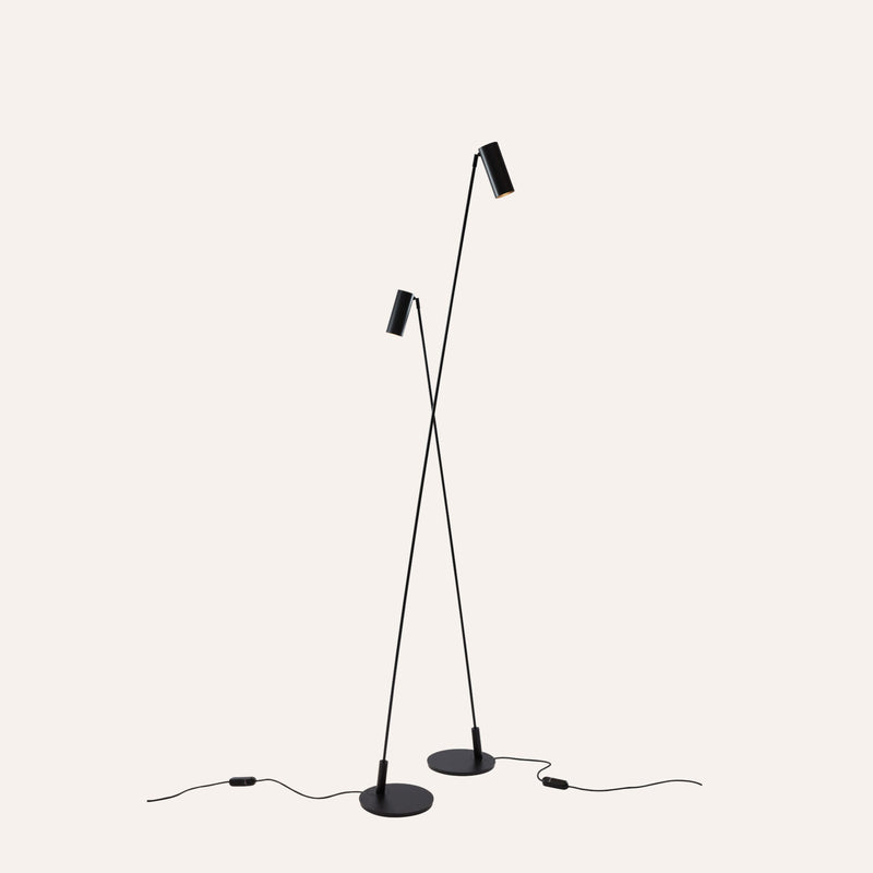 Reach Floor Lamp By Toss B, Size: Medium / Large, Finish: Black