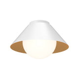 Remy Ceiling Light by Alora Mood - White/Opal Glass