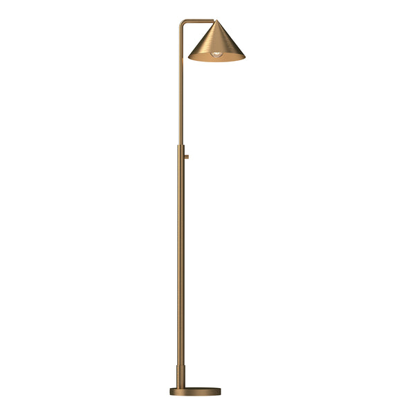 Remy Floor Lamp by Alora Mood - Brushed Gold