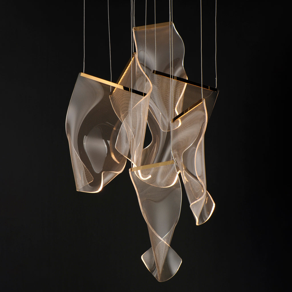 Rinkle Multi-Light Chandelier By ET2