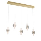Rola Linear Suspension By Eurofase - Gold