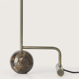 Bronze-Brown Marble Funn Table Lamp by Aromas Del Campo