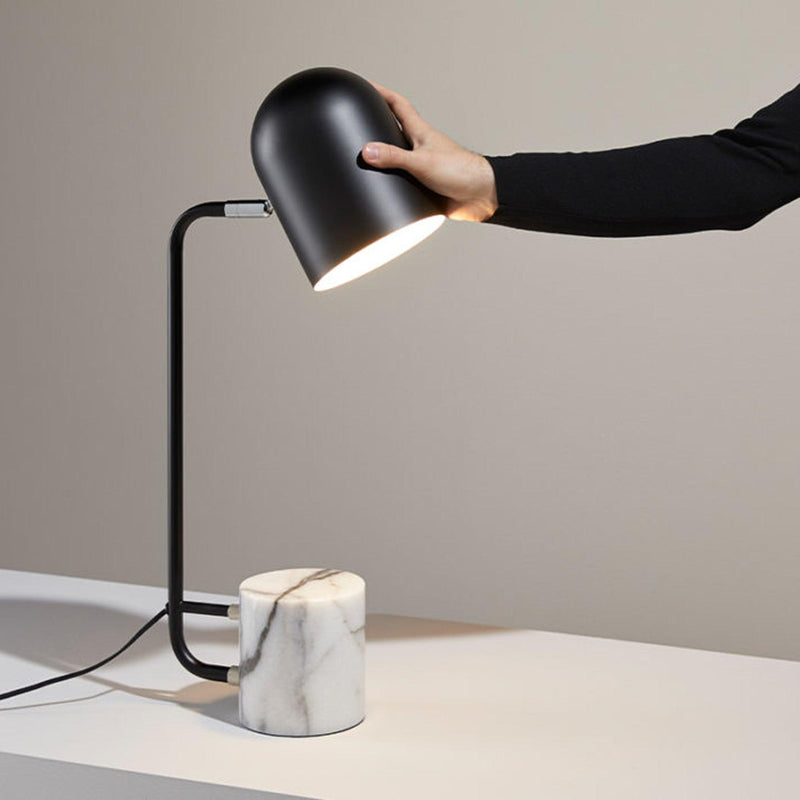 Matt Black Luca Table Lamp by Aromas Del Campo