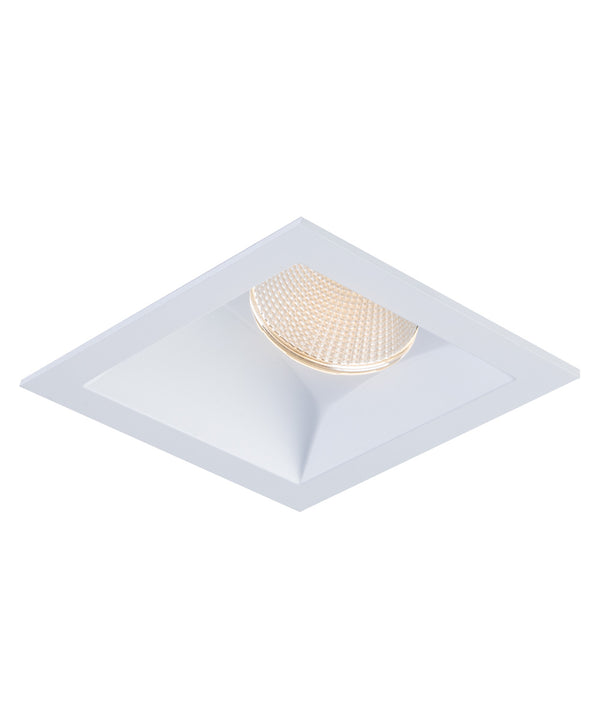 Sigma 2 Square Slope Ceiling, Wall Wash LED Fixture - White