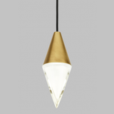 Turret Pendant By Tech Lighting, Finish: Natrural Brass