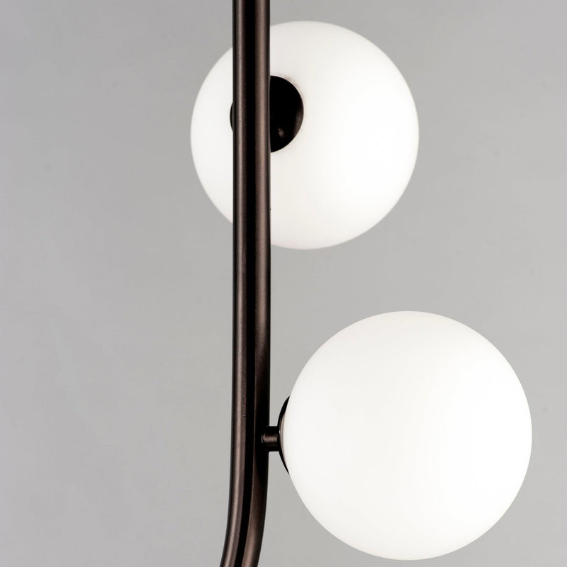 6 Light-Brushed Bronze Contour Pendant by Studio M
