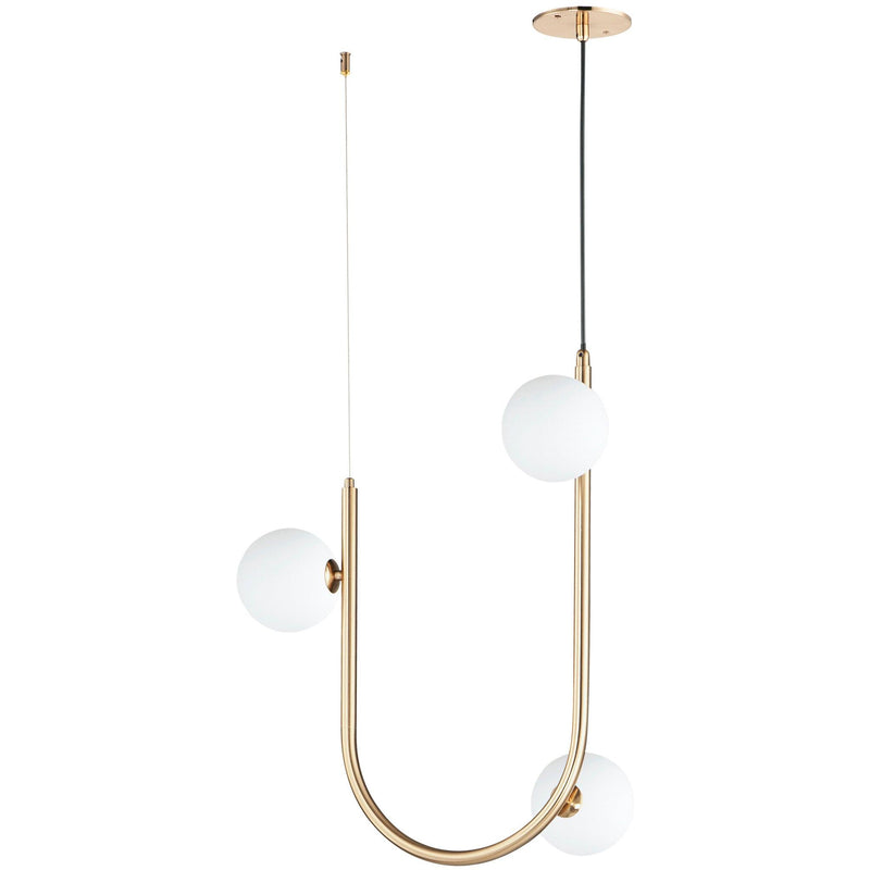 3 Light-Heritage Contour Pendant by Studio M