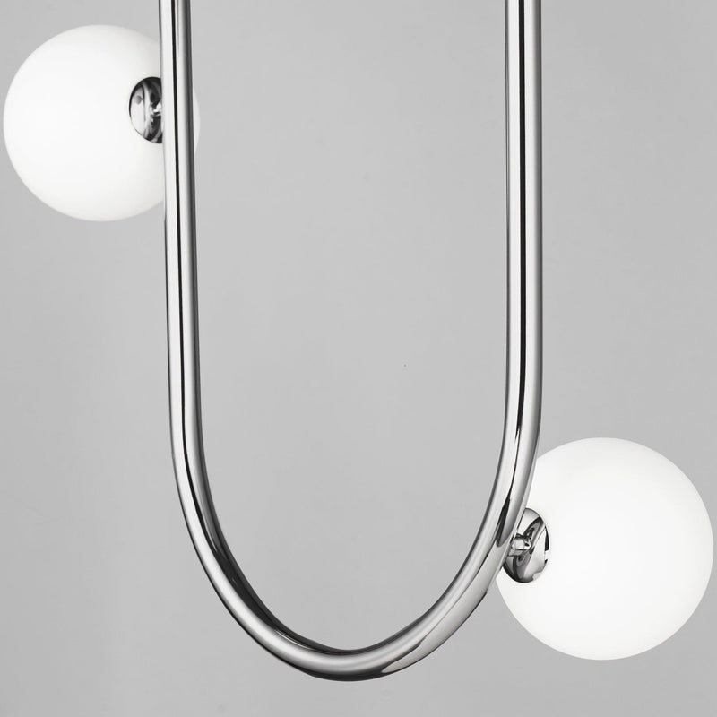 3 Light-Polished Chrome Contour Pendant by Studio M