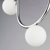 5 Light-Polished Chrome Contour Pendant by Studio M