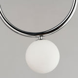6 Light-Polished Chrome Contour Pendant by Studio M