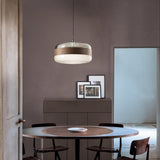 Futura SP G Pendant Light by Vistosi, Color: Smokey/Brown - Vistosi, Finish: Black, Light Option: E26 | Casa Di Luce Lighting