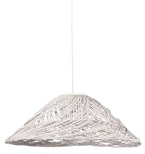 Satelise Pendant Light By Forestier, Finish: White, Size: Small
