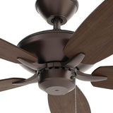 Renew Patio Ceiling Fan - Satin Natural Bronze Detailed