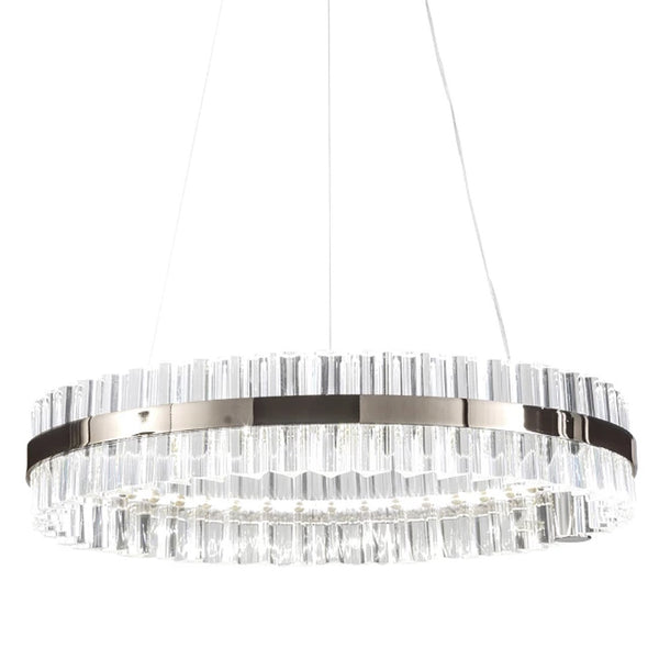 Saturno Pendant By Baroncelli, Size: Small, Finish: Polished Black Nickel