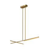 Shift Chandelier By Kuzco - Brushed Gold