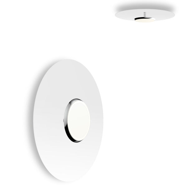 Sky Dome Flush By Pablo, Size: Small, Finish: White