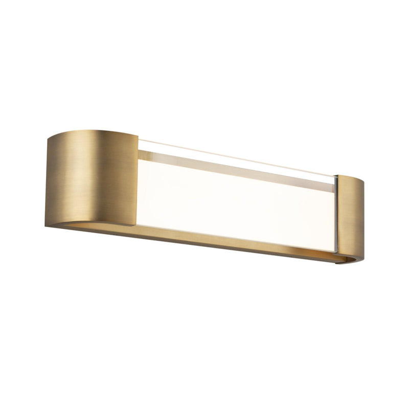 Melrose Bath & Wall Light by W.A.C. Lighting, Size: Small, Medium, Color: Aged Brass, Brushed Nickel,  | Casa Di Luce Lighting