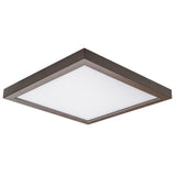 7″/11" Square Ceiling and Wall Mount by W.A.C. Lighting, Color: Bronze, Color Temperature: 3000K, Size: Small | Casa Di Luce Lighting