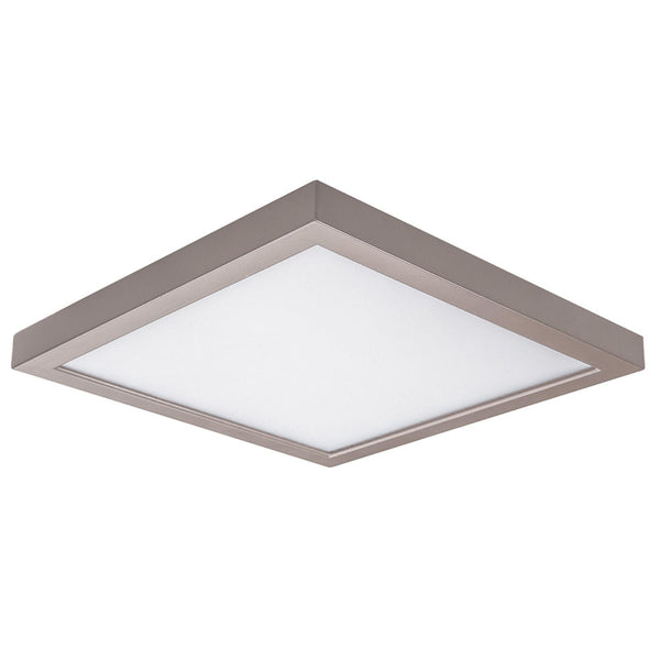 5″ Square Ceiling and Wall Mount by W.A.C. Lighting, Color: Brushed Nickel, Color Temperature: 3000K,  | Casa Di Luce Lighting