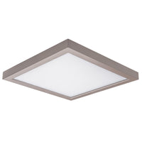 7″/11" Square Ceiling and Wall Mount by W.A.C. Lighting, Color: Brushed Nickel, Color Temperature: 3000K, Size: Small | Casa Di Luce Lighting