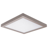 7″/11" Square Ceiling and Wall Mount by W.A.C. Lighting, Color: Brushed Nickel, Color Temperature: 3000K, Size: Small | Casa Di Luce Lighting