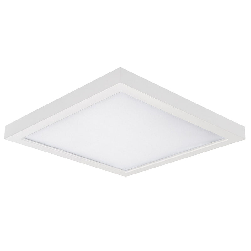 7″/11" Square Ceiling and Wall Mount by W.A.C. Lighting, Color: White, Color Temperature: 3000K, Size: Small | Casa Di Luce Lighting