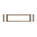 Melrose Bath & Wall Light by W.A.C. Lighting, Size: Small, Color: Brushed Nickel,  | Casa Di Luce Lighting