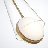 Solari Pendant Light By Eurofase - Gold Bulb View