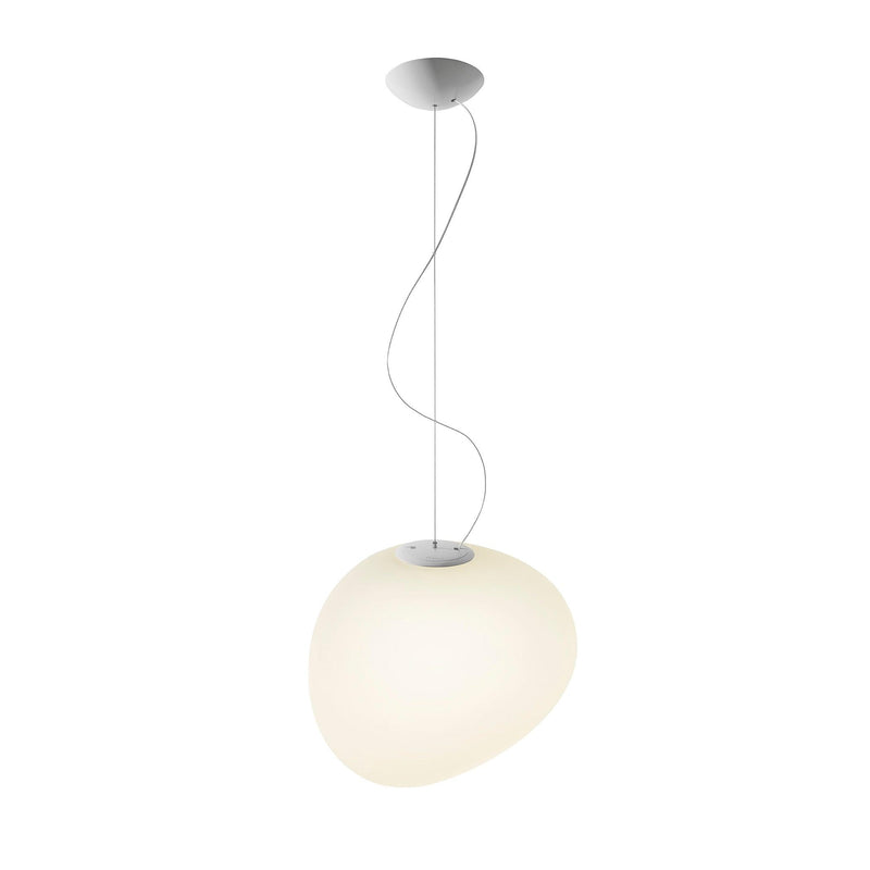 Gregg Pendant Light by Foscarini, Finish: White, Size: Mini,  | Casa Di Luce Lighting