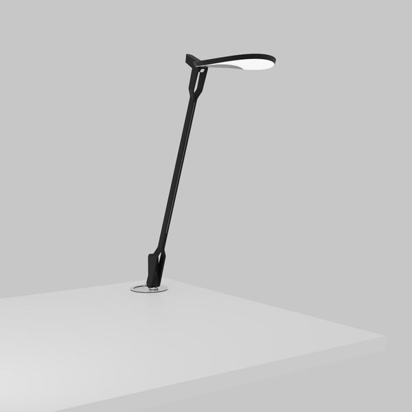Splitty Pro Desk Lamp By Koncept, Finish: Matte Black, Desk Base, Grommet Mount