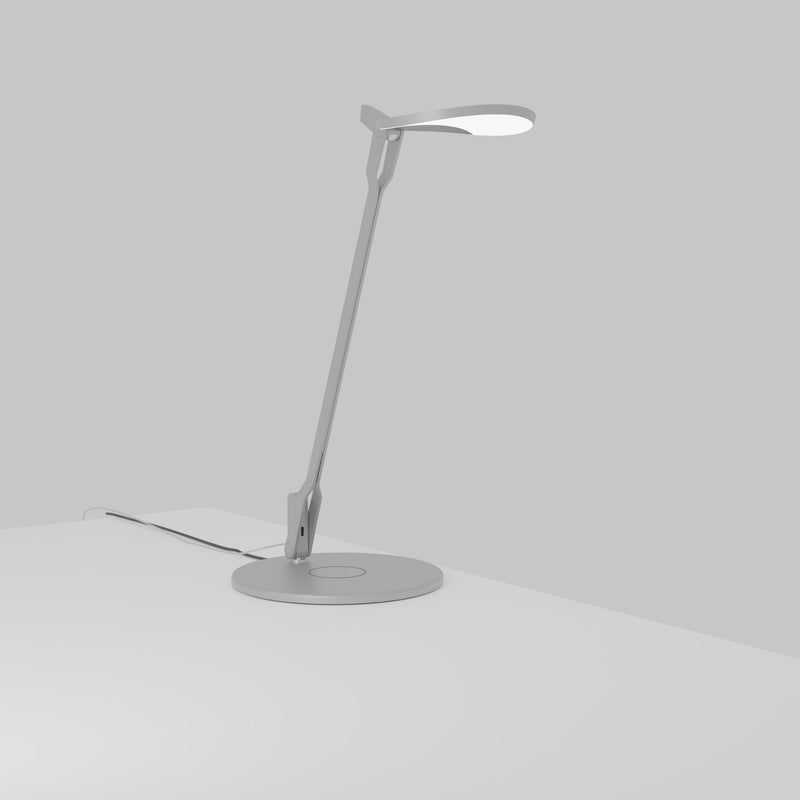 Splitty Pro Desk Lamp By Koncept, Finish: Silver, Wireless