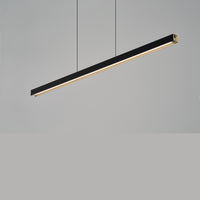 Square Pendant By Seed, Finish: Black