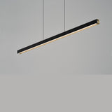 Square Pendant By Seed, Finish: Black