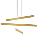 Sub Circular Chandelier By Koncept, Number Of Tiers: 3, Finish: Gold