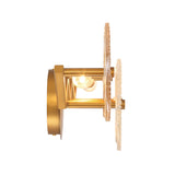 Sue-Anne Vanity Light By Eurofase - Brass Large Side View