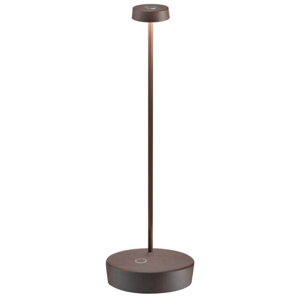 Swap Battery Operated Table Lamp, Finish: Rust