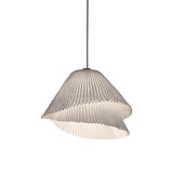 TEMPO VIVACE SUSPENSION BY A-EMOTIONAL LIGHT, PAINTED STAINLESS STEEL MESH: GREY, , | CASA DI LUCE LIGHTING