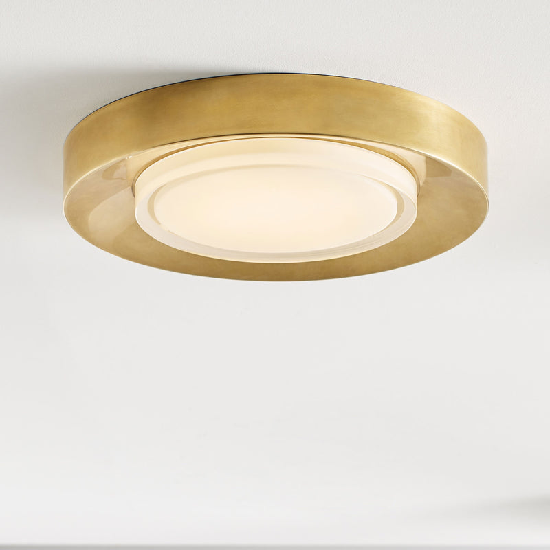 Hilo Ceiling Light By Tech Lighting, Finish: Natural Brass
