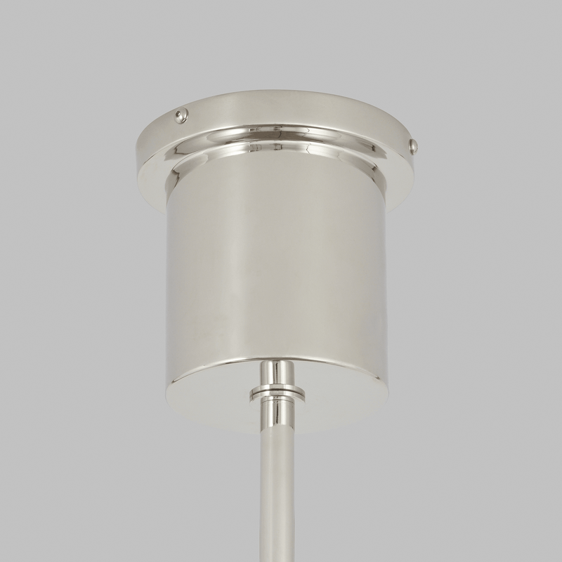 Klee 6 Light Chandelier by Tech Lighting, Finish: Black, Natural Brass, Polished Nickel, ,  | Casa Di Luce Lighting