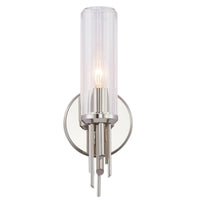 Torres Wall Light By Alora, Finish: Polished Nickel