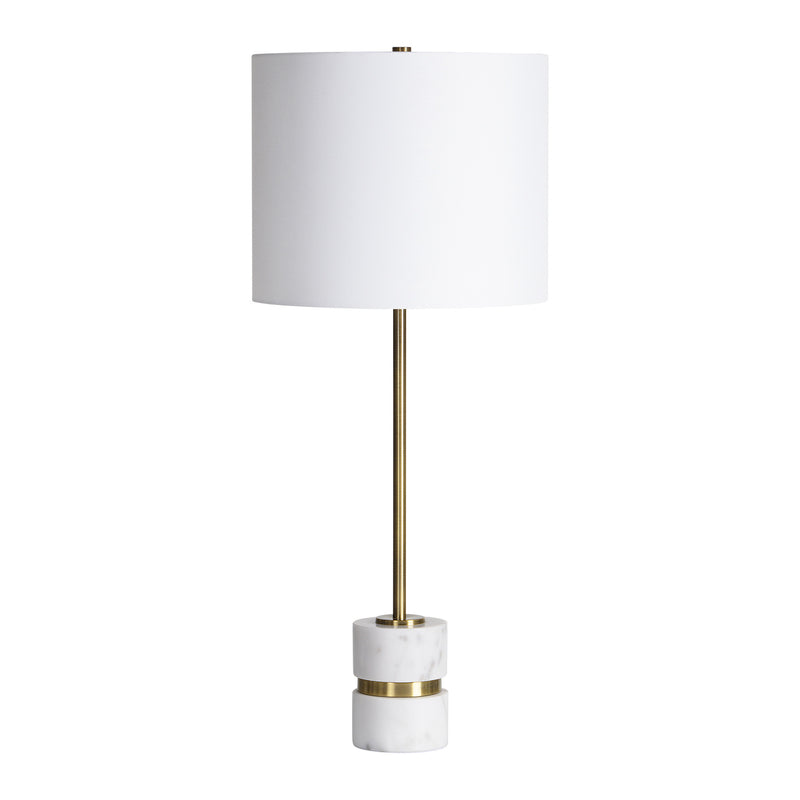 Talulla Table Lamp By Renwil - White Finish