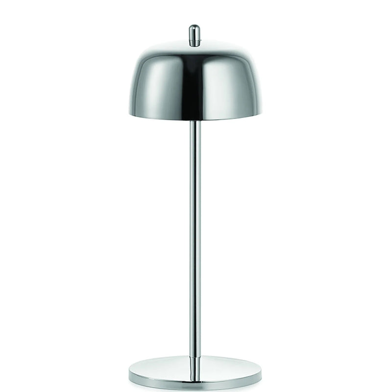 Theta Portable Lamp By Zafferano, Finish: Polished Chrome
