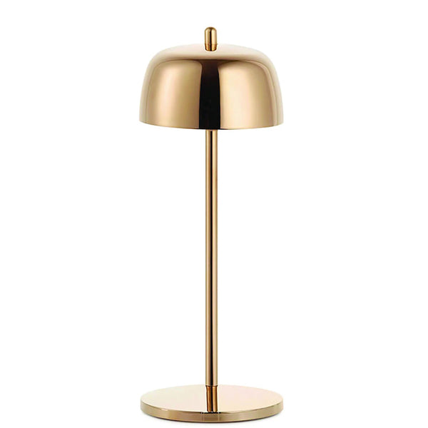 Theta Portable Lamp By Zafferano, Finish: Rose Gold