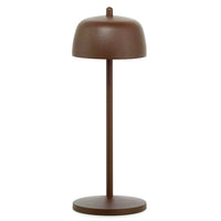 Theta Portable Lamp By Zafferano, Finish: Rust