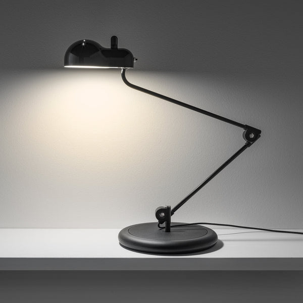Topo Table Lamp By Stilnovo, Finish: Nero