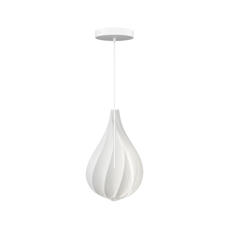 Alva Pendant by UMAGE, Finish: White, Size: Medium, | Casa Di Luce Lighting