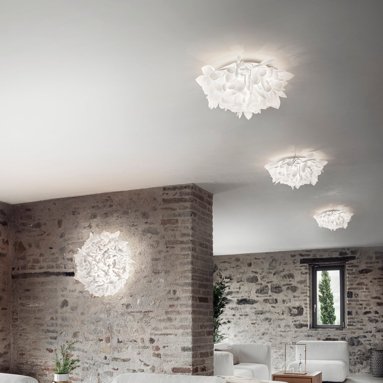 Veli Foliage Ceiling/Wall Light by Slamp
