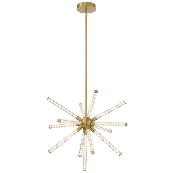 Volterra Chandelier By Lib & Co, Finish: Gold, Size: Small