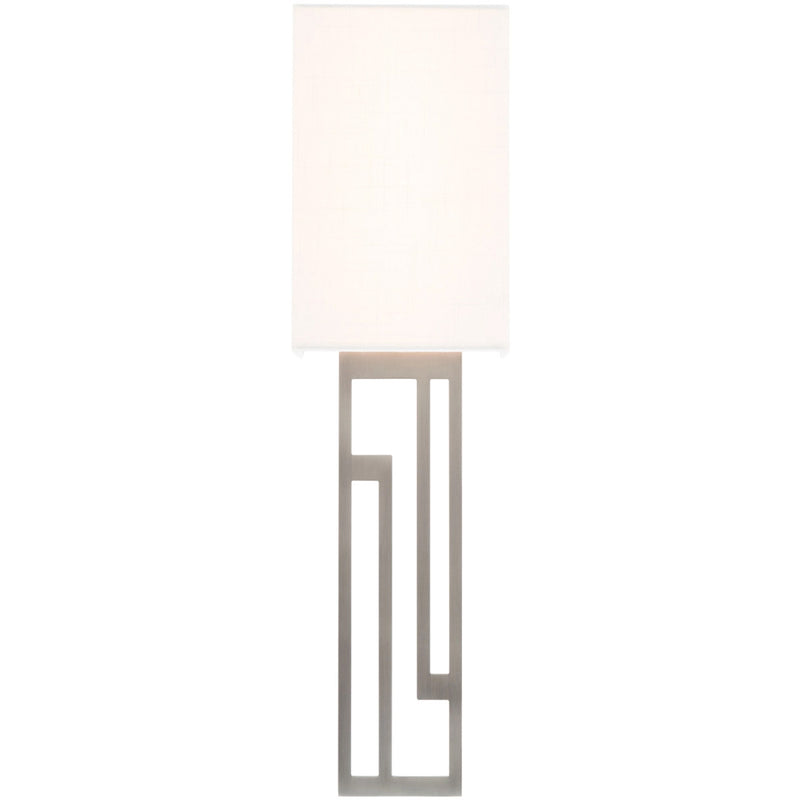 Brushed Nickel Vander Tall Wall Lamp by Modern Forms