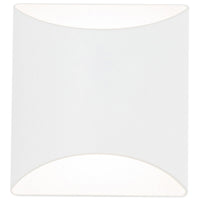 White Duet Wall Sconce by W.A.C. Lighting